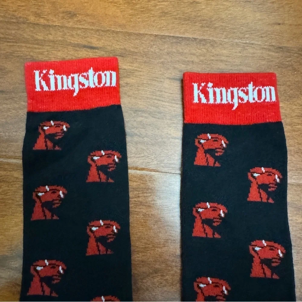 Kingston Black Red Socks